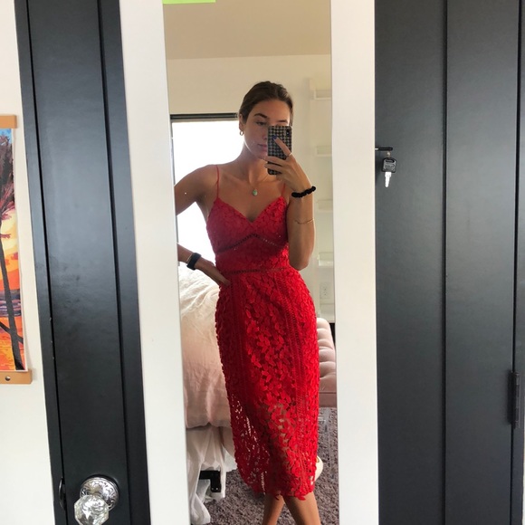 Bardot - Size 6/S - Red Dress - Picture 1 of 5